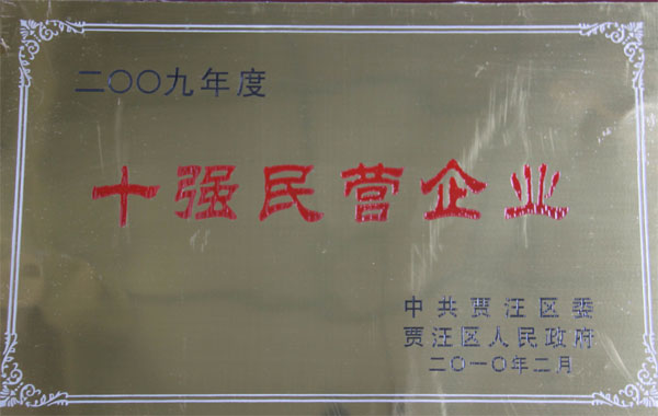 公司榮譽-2009年